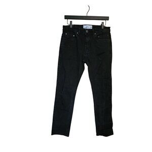Paper Denim & Cloth Black Slim Fit Jeans 30x30 Mens